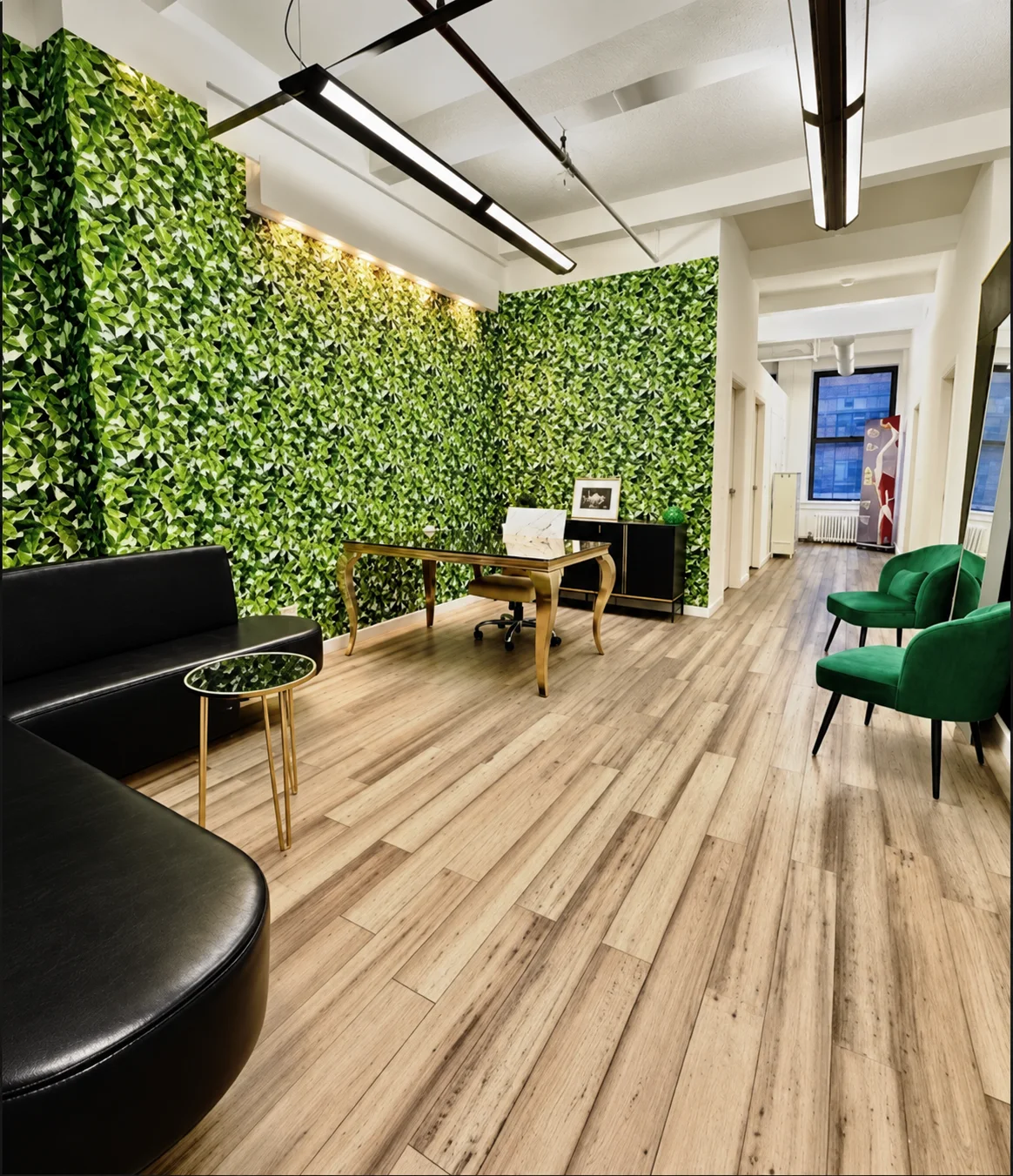 Private consultation area inside the Viva Cryo studio
